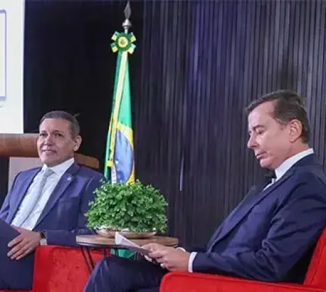 Ministro Nunes Marques e Presidente do Google Brasil, Fábio Coelho