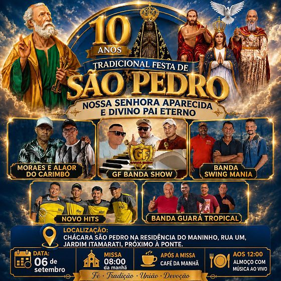 festa de São Pedro