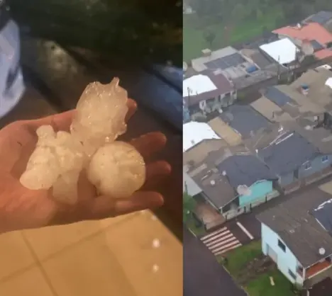 Tempestades deixam dois mortos no RS
