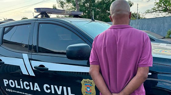  Homem preso por assassinato em MT se entrega