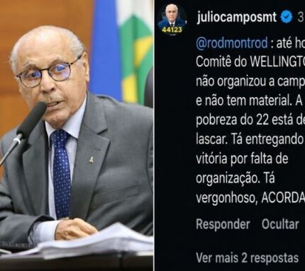 Júlio Campos, campanha WF