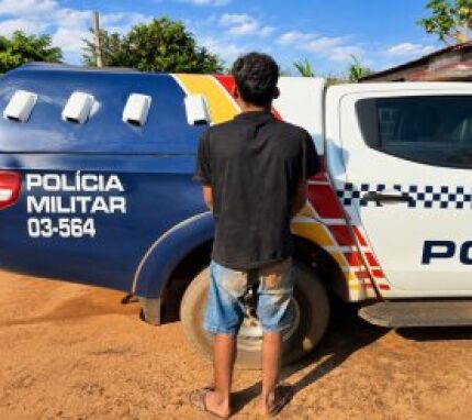 Jovem de 21 anos preso após matar colega a facadas em alojamento de fazenda em MT