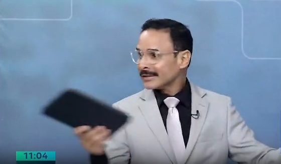 Sargento Laudicério leva pito em debate na TV Vila Real