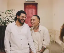 Gloria Groove e marido