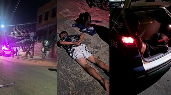 Dupla é presa após invadir obrar e  tentar furto em cba