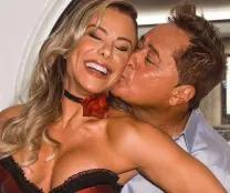 Poliana Rocha e Leonardo