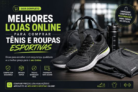 lojas on line de tênis