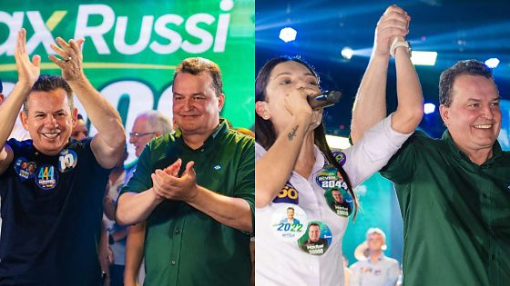 MAX RUSSI, MAURO MENDES E JANAINA RIVA