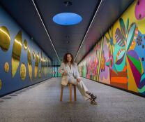 Mural de Beatriz Milhazes
