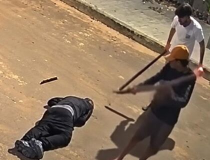 Após agredir ex-companheira, homem é morto a pauladas por dupla em Peixoto