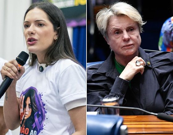 A deputada estadual Janaina Riva e a suplente no Senado, Margareth Buzetti (PP).
