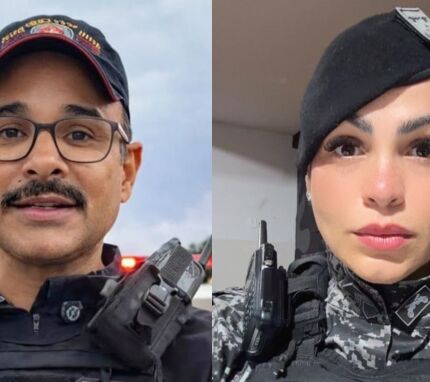 SARGENTO LAUDICERIO E KAREN FORTES