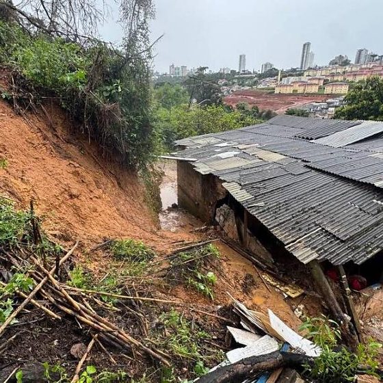 Número de mortos por chuvas sobe para 5