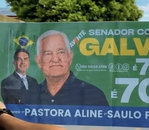 ANTONIO GALVAN E FLAVIO BOLSONARO