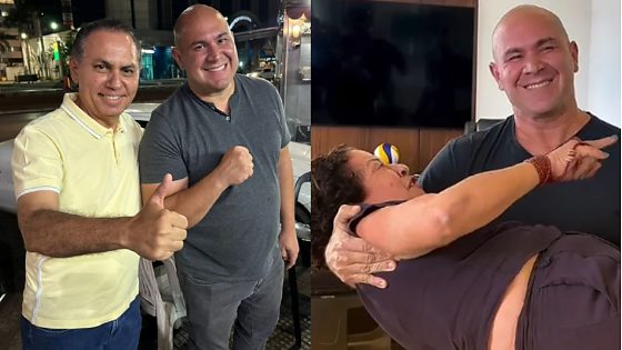 ABILIO BRUNINI, DILEMARIO ALENCAR E BAIXINHA GIRALDELLI