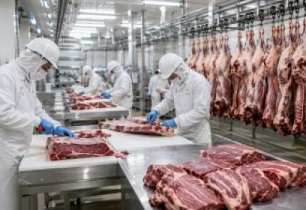 Abate animal, carne bonina, produção de carne, exportações, 