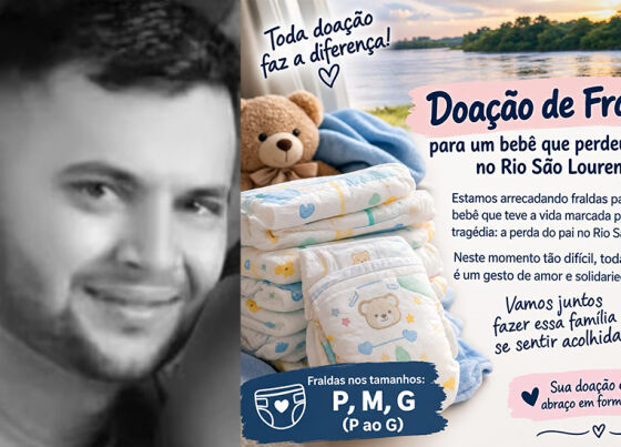 Familia de homem morto no rio pede ajuda para o filho recem nascido_PB