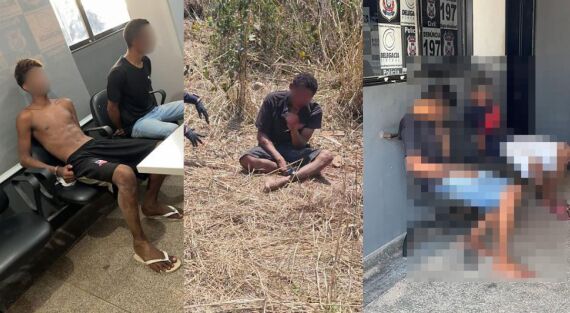 Homem resgatado do tribunal do crime em cáceres