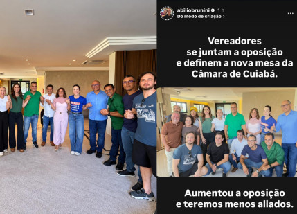 ABILIO REAGE APOIO BAIXINHA