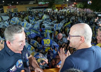 O evento do governador Otaviano Pivetta, “Arrancada Pra Vitória”, reuniu cerca de 6 mil pessoas no bairro do CPA