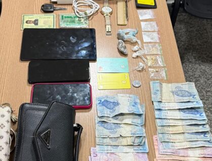 Trio é detido com drogas em área proibida da Cachoeira da Martinha