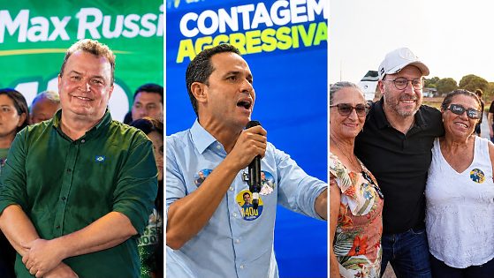 MAX RUSSI, DIEGO GUIMARAES E BETO DOIS A UM