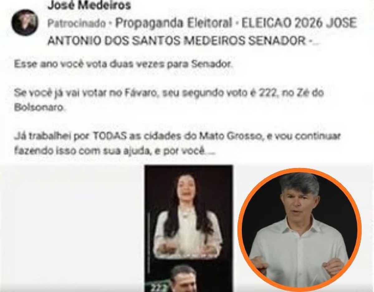 José Medeiros solicita segundo voto de eleitores de Carlos Fávaro em Mato Grosso