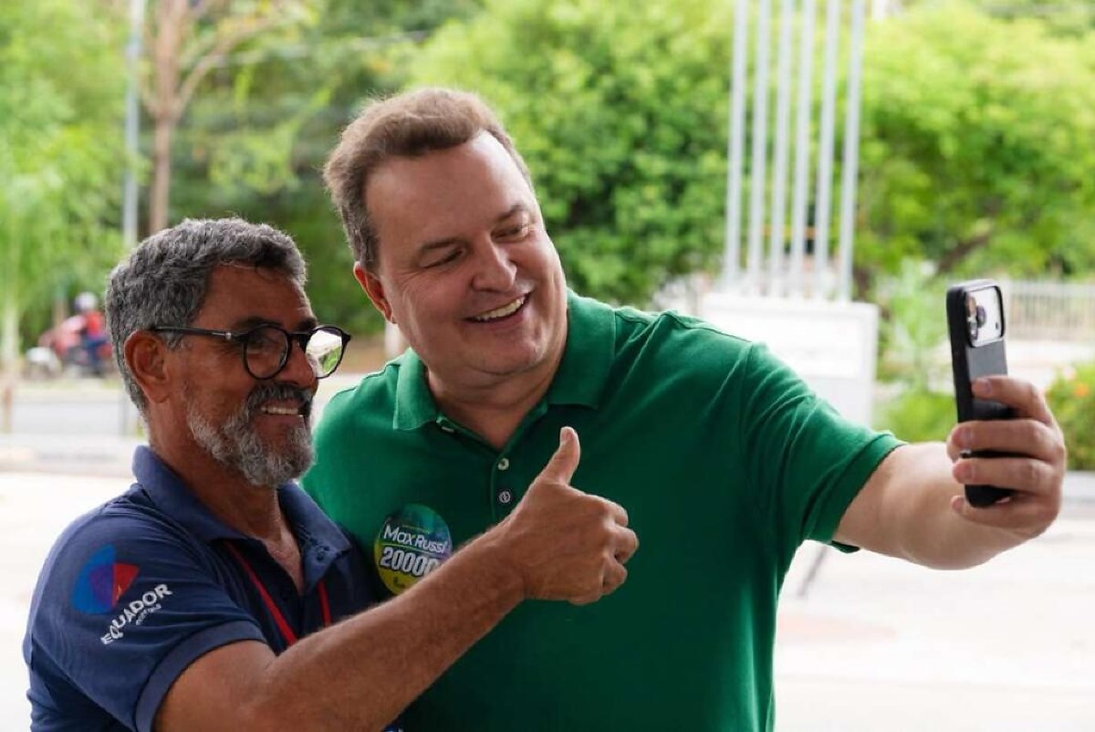 Max Russi intensifica campanha nas ruas de Cuiabá