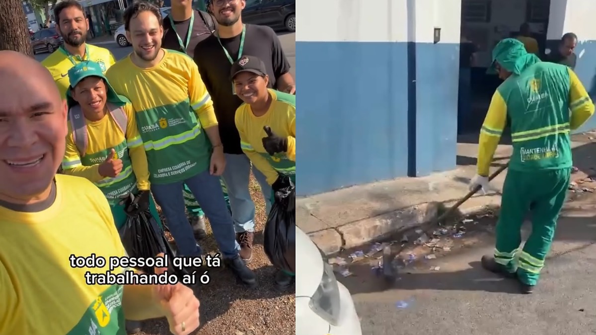 Prefeito de Cuiabá coordena retirada de propaganda eleitoral em escolas