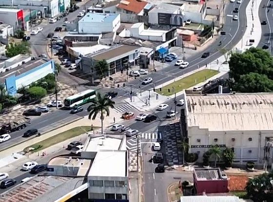 Obras do BRT mudam retorno na Avenida do CPA em Cuiabá; veja como fica