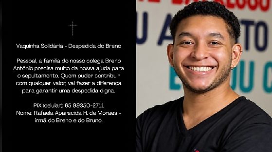 Vakinha solidária professor Breno Humberto