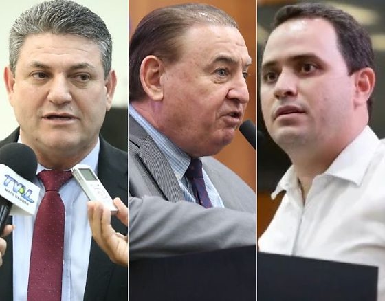 Valmir Moretto, Nininho e Diego Guimar&atilde;es