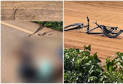 Ciclista que usava tornozeleira morre atropelado por Gol 