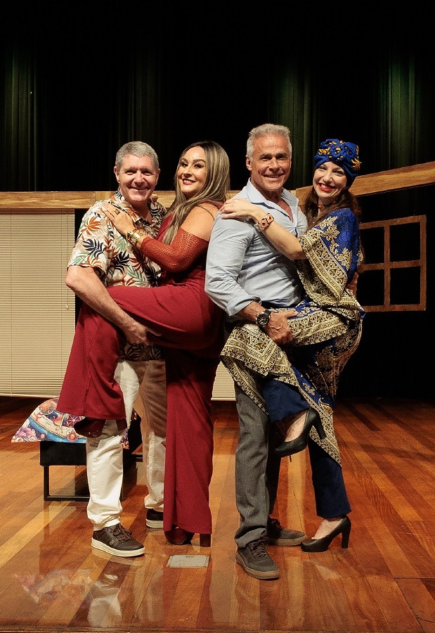 Peça Troca ou não Troca estreia no Cine Teatro Cuiabá neste sábado