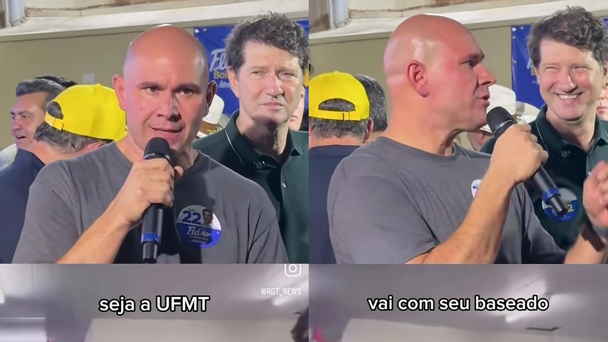 Prefeito de Cuiabá associa universitários a drogas em ato político