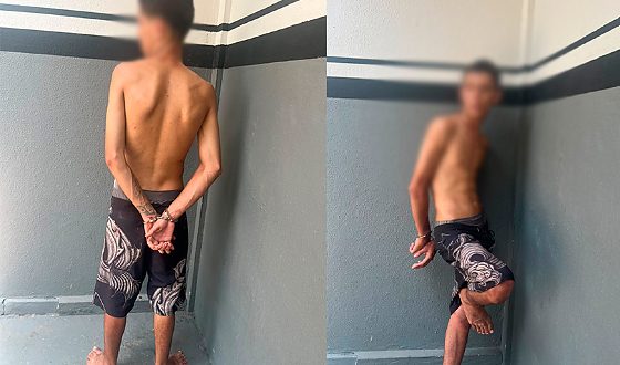 Jovem preso por manter mulher em cárcere no cidade Alta