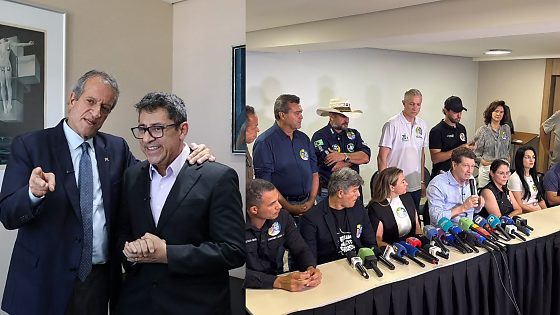 ANANIAS FILHO, VALDEMAR DA COSTA NETO, POLITICOS DO PL