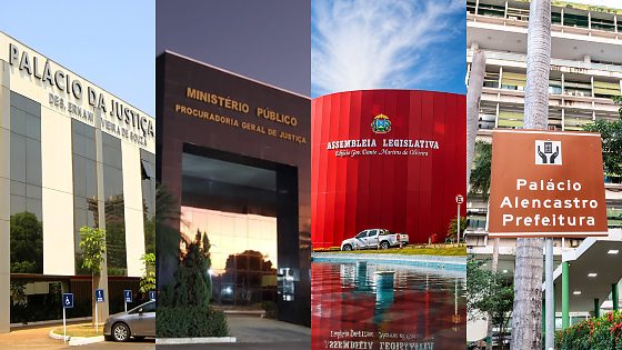 FACHADA TJMT, MPMT, ALMT E PREFEITURA DE CUIABÁ