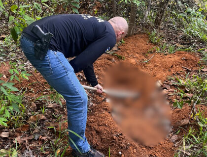 PJC encontra corpo enterrado em cova rasa no interior de MT 