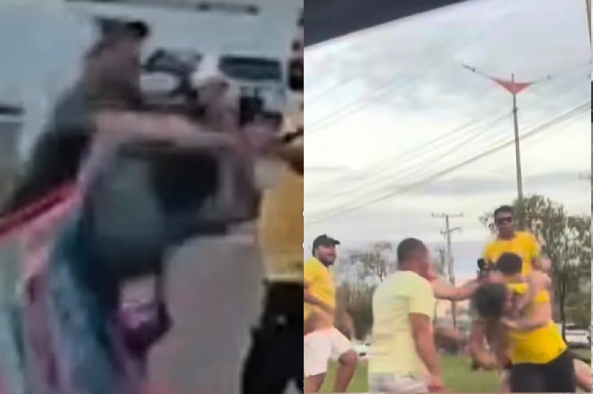 Manifestação pró-Lula termina em confusão e agressões em Rondonópolis, MT