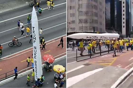 Ato Flávio Bolsonaro bomba nuclear