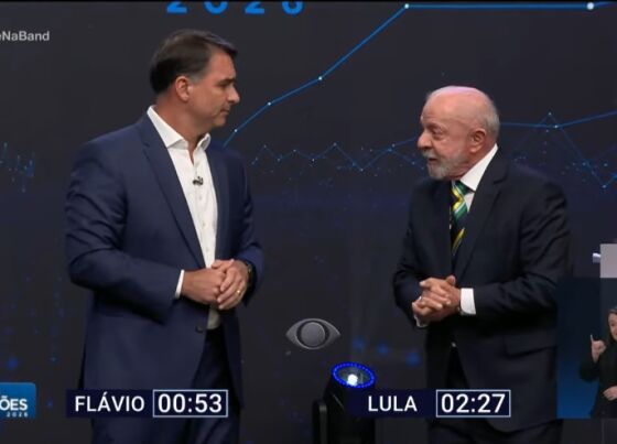 Debate na Band Lula e Bolsonaro