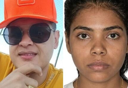 Paulo Witer e atual esposa