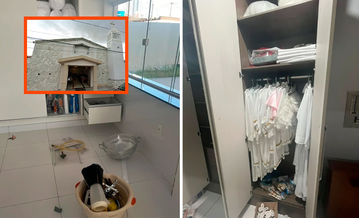 Igreja é invadida e objetos sagrados são furtados em Cuiabá, MT