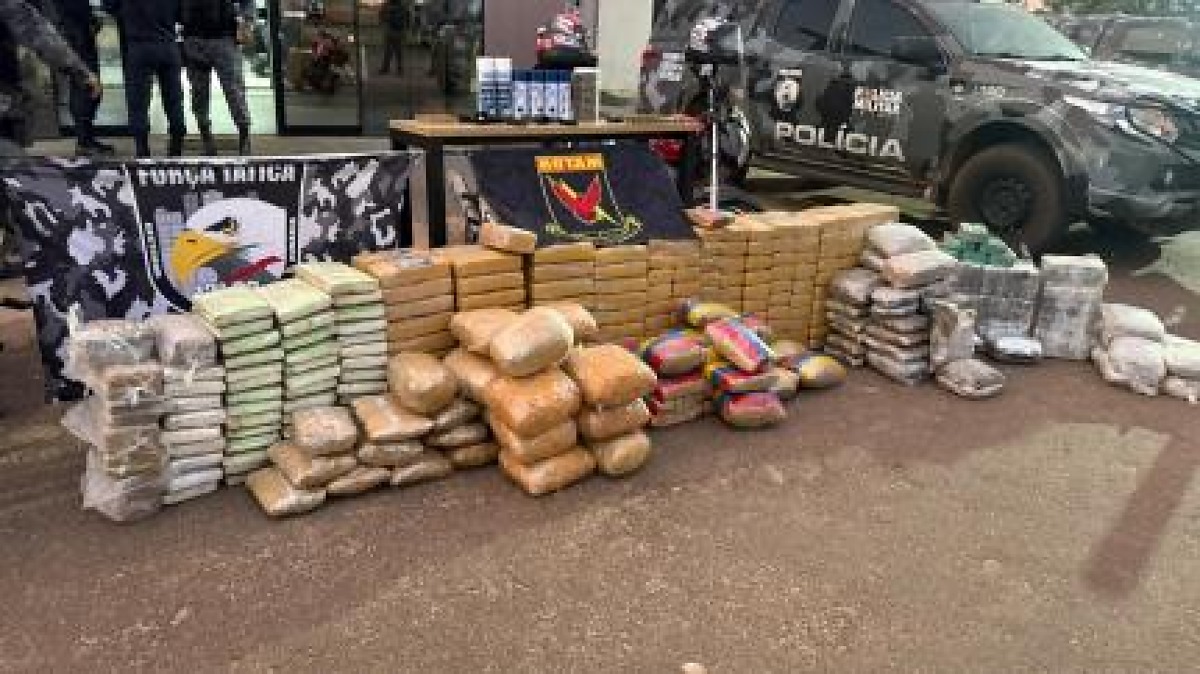 Suspeitos de massacre são presos com drogas e armas em Pontes e Lacerda, MT