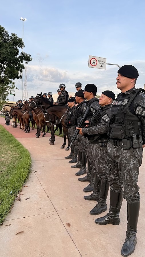 Operação Centauro reforça policiamento da Polícia Militar em Cuiabá