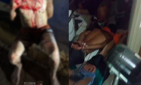 Bando aterroriza alojamento com trabalhadores em MT