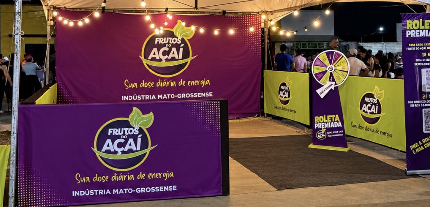 Frutos do Açaí - incentivo esportivo