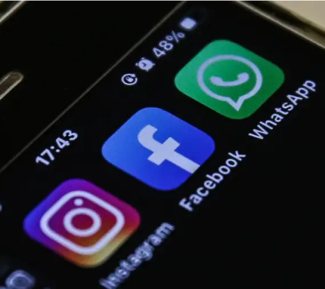 Redes Sociais Instagram Facebook WhatsApp
