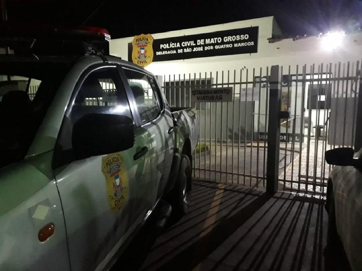 Homem é preso por ameaçar ex-companheira em São José dos Quatro Marcos, MT